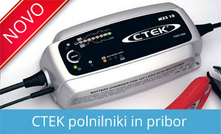 CTEK polnilniki in pribor