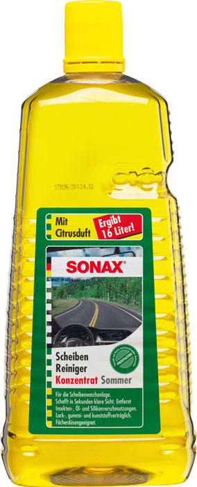 sonax letno čistilo za vetrobransko steklo koncentrat citrona 2l