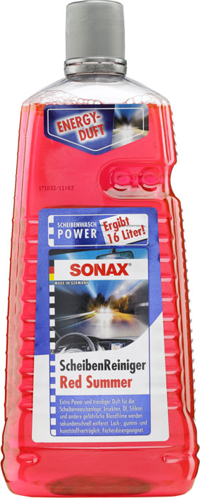 sonax letno čistilo za vetrobransko steklo koncentrat red summer 2l