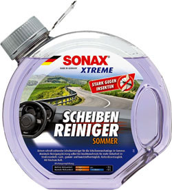 sonax xtreme letno čistilo za vetrobransko steklo poletje 3l